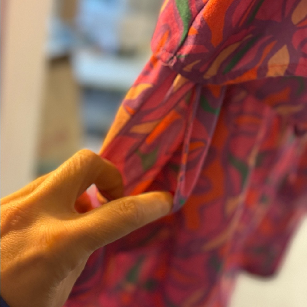 Pink Lily Multicolor Ruffled Dress - Picture 2 of 7